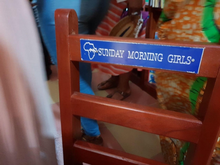 Library Chair (Sunday Morning Girls)