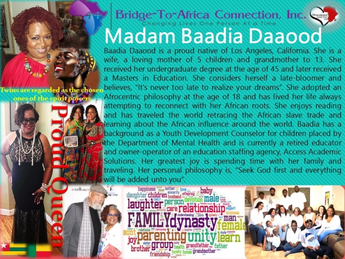 Madam Baadia Daaood
